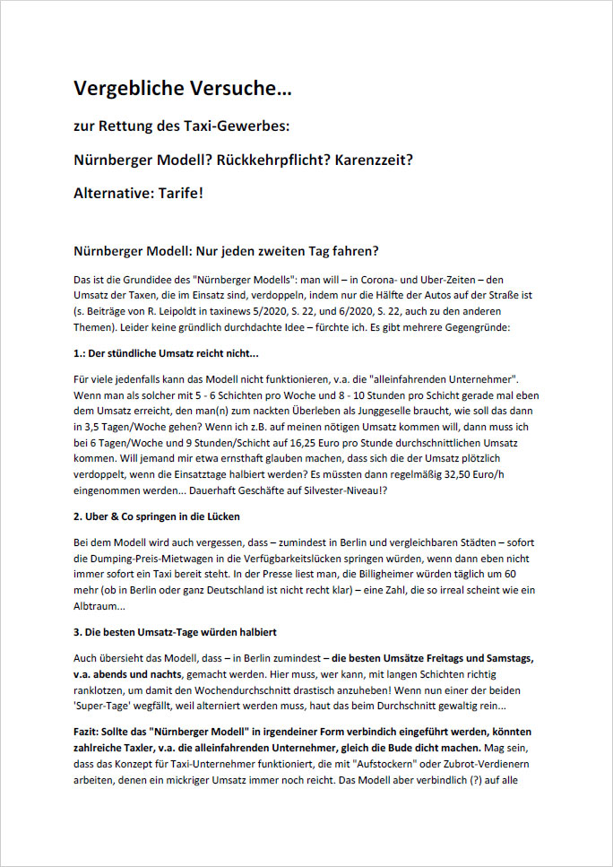 vergebliche-versuche_nuernberger-modell_rueckkehrpflicht_karenzzeit_alternative-mindesttarife